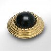 Top Cabochon Onyx Marakesh gold plattiert