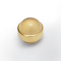 Top Cabochon Mondstein gold plattiert