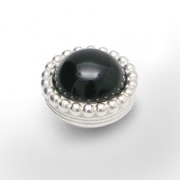 Top Cabochon Onyx kugelverziert klein silber